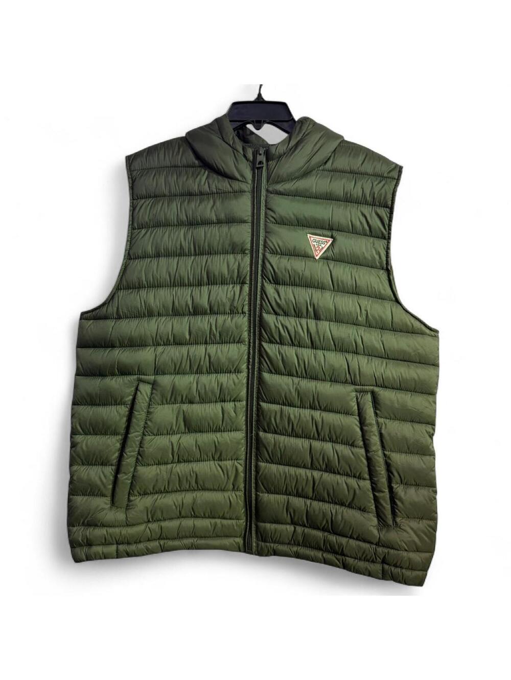 Guess Hooded Puffer Vest